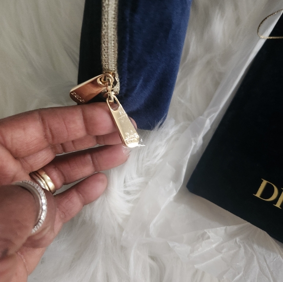 Christian Dior Velvet Pouch & Notebook Bundle NIB - Picture 3 of 7